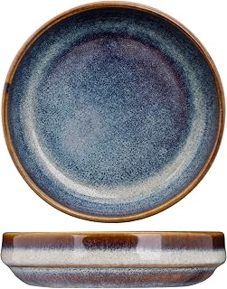 Cosy & Trendy Set of 6 Stoneware Jade Indigo D9 x 2 cm Bowls