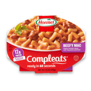 HORMEL COMPLEATS Beefy Mac / 7.5 Ounce (Pack of 7) / Microwave Meals Pasta & Noodle Dishes