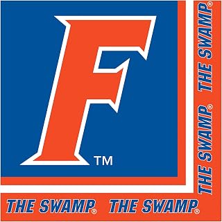 Creative Converting University of Florida Lunch Paper Napkins-20 pcs, Luncheon Napkin, 669698