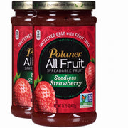 All Fruit Spreadable Fruit by Polaner – 15.25 Ounce (Pack of 2), Seedless Strawberry, Pack of 2, Model 001632