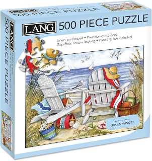 Lang Brands, LLC, Sun and Sand 500 Piece Puzzle