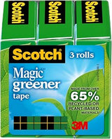 Scotch Magic™ 810 Tape, 3/4" x 900", Pack of 3 Rolls