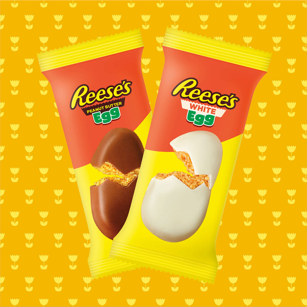 Assorted Flavored Snack Size Peanut Butter Eggs by Reese's – 28.8 Ounce (Pack of 1)