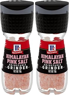 McCormick Himalayan Pink Salt Grinder, 2.5 oz (Pack of 2)