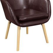 Convenience Concepts Espresso / Chair / 25.25"L x 26.75"W x 33.5"H Chairs