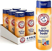 Arm & Hammer Pure Baking Soda Shaker - 12 Oz - (Pack of 6)