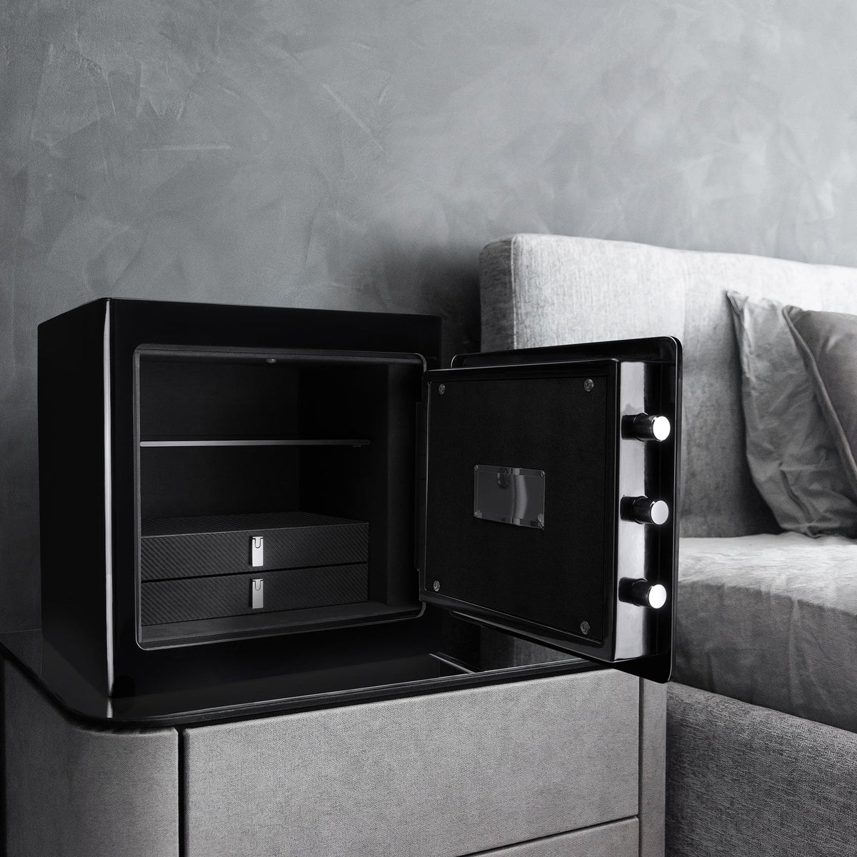 Barska Dark interior / Black / 1.01 cubic_feet Gun Safes