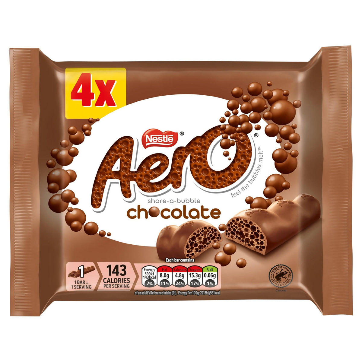 Milk Chocolate Multipack by Aero – 27 grams, Model 107116548