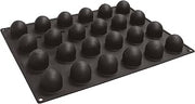 PADERNO World Cuisine 47745-04 Silicone Mold, Medium, Black