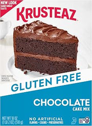 Krusteaz Gluten Free Chocolate Cake Mix, No Artificial Flavors, Colors, or Preservatives, 18 Ounce (Pack of 1)