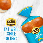 Gluten Free Classic Hamburger Buns by Udi's – 10.4 Ounce, Model 0698997809135