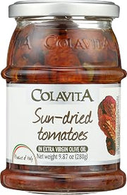 COLAVITA Marinated Vegetables - Sun-dried Tomatoes in EVOO, 9.87oz Jar