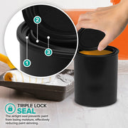 Stock Your Home 3 / 1 Quart / Black Paint Buckets