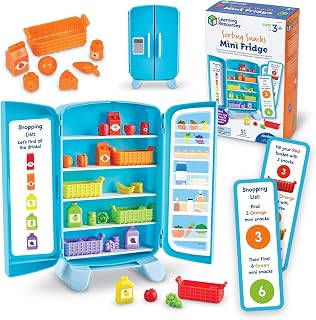 Learning Resources Sorting Snacks Mini Fridge