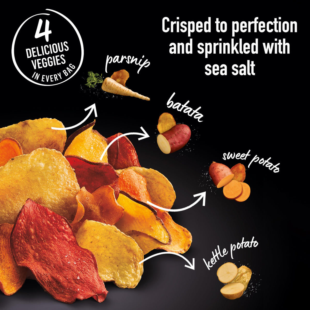 Vegetable Chips by Terra – 5 Ounce (Pack of 1), No Color, Model 00602168