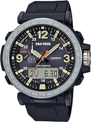 Casio PRG600 Series | Pro Trek | 100M WR | 1/100 SEC Stop Watch | Compass/Alt/Baro-Thermo | Tough Solar Power/Atomic Timekeeping | 1-100 SEC Stopwatch | Countdown Timer | World Time