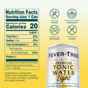 Naturally Light Tonic Water by Fever-Tree – 5.1 Fl Oz (Pack of 8), 5.07 Fl Oz (Pack of 8), Pack of 8, Model 345821