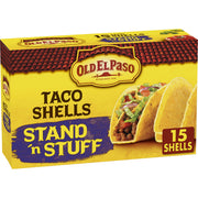 Old El Paso Stand and Stuff Taco Shells / 15 Count (Pack of 6) / 6 Vegetable Dishes