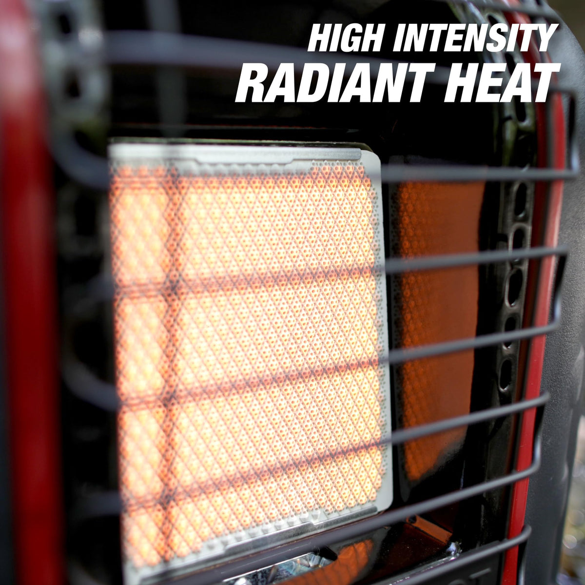 9,000 BTU Portable Buddy Radiant Propane Heater by Mr. Heater – 9000, Steel and plastic, Red, Model F232000