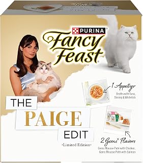 Fancy Feast Purina The Paige Edit Gourmet Wet Cat Food Variety Pack