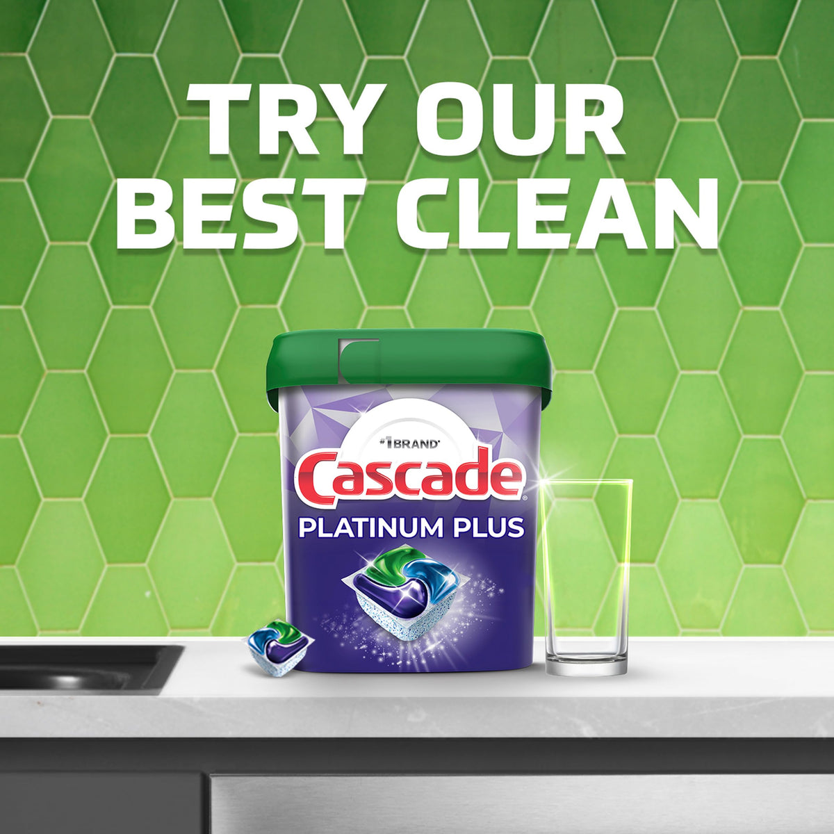 Platinum ActionPacs Dishwasher Detergent Pods by Cascade – 11 Count (Pack of 1), No Color, Model 80375063