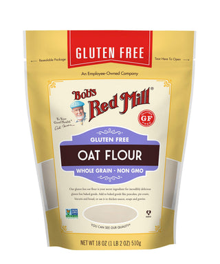Gluten Free Oat Flour by Bob's Red Mill – 18 Ounce (Pack of 1), Model 1984S184
