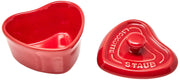 Mini Cocotte Ceramic by by STAUB – 11 cm, 0.25 quarts, Ceramic, red, Model RSTC201