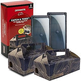 Catchmaster Catch & Toss No Touch Mouse & Insect Glue Traps Indoor, 2 Pack | No See, Pesticide Free Disposable Trap Box for Home; Catches Mice, Spiders, Silverfish & Crawling Bugs, 6 Months Protection