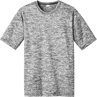 SPORT-TEK Unisex PosiCharge Electric Heather Tee | Athletic Fit Workout T-Shirt for Men & Women