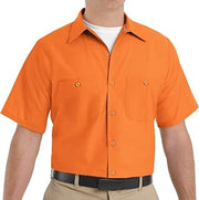 Red Kap Men's Performance Tech 2 Piece Lined Collar Shirt