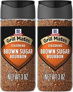McCormick Grill Mates Brown Sugar Bourbon Seasoning, 3 Oz (Pack of 2)