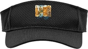 Luxor Egypt Traveling Trip Brushstroke Souvenir Vacation Sport Sun Visor