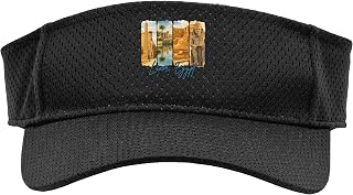 Luxor Egypt Traveling Trip Brushstroke Souvenir Vacation Sport Sun Visor