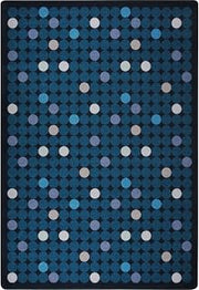 Joy Carpets Playful Patterns Spot On Area Rug, Seaside