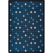 Playful Patterns Spot On Area Rug by Joy Carpets – 10'9" x 13'2" (Rectangular), Nylon, Seaside, Model 1748G-04