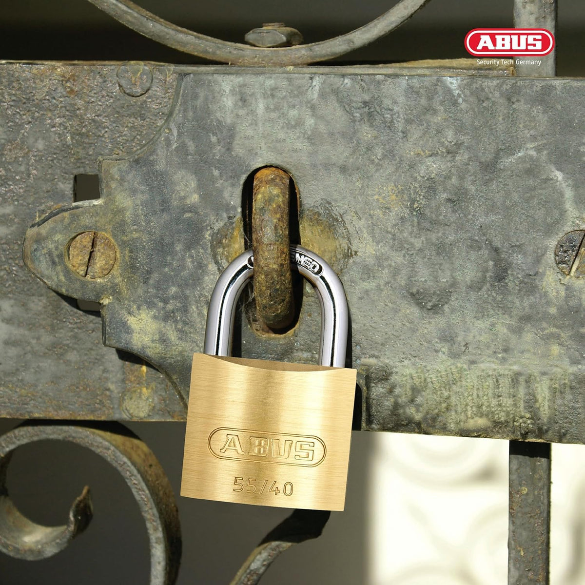 ABUS 1 Pack / Gold / 1 Keyed Padlocks