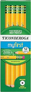 Ticonderoga My First Wood-Cased Pencils, Pre-Sharpened