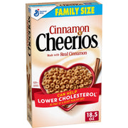 Cheerios Cinnamon / 18.5 Ounce (Pack of 7) / 1 Cold Cereal