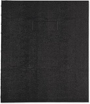 Blueline AF1115081 MiracleBind Notebook College/Margin 11 x 9 1/16 White Black Cover 75 Sheets