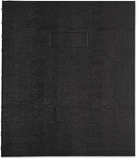 Blueline AF1115081 MiracleBind Notebook College/Margin 11 x 9 1/16 White Black Cover 75 Sheets