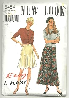 Simplicity Sewing Pattern 6454 Easy Misses Skirt Size 8-18
