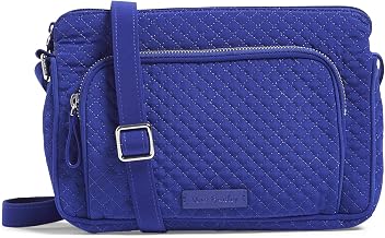 Vera Bradley Women's Polyester Rfid Little Hipster Crossbody