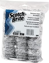 Scotch-Brite Stainless Steel Scrubber 84CC, 1.75 Oz