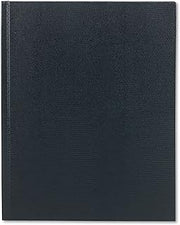Blueline Executive Journal, Lizard-Like Hard Cover, Ribbon Bookmark, 150 Pages, 10.75" x 8.5", Blue (A10.82)