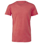 BELLA+CANVAS Youths Tri-Blend T-Shirt by Bella + Canvas – Medium, Polyester/25, True Royal Triblend, Model UTPC2938