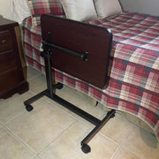 : Adjustable Height Rolling Over Bed Table 24 X 16 in. by Buffalo Tools – Onesize, Other, Multi Color, Model OBT24