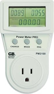 Gardner Bender PM3100 Pro Energy Usage Power Meter, Grey