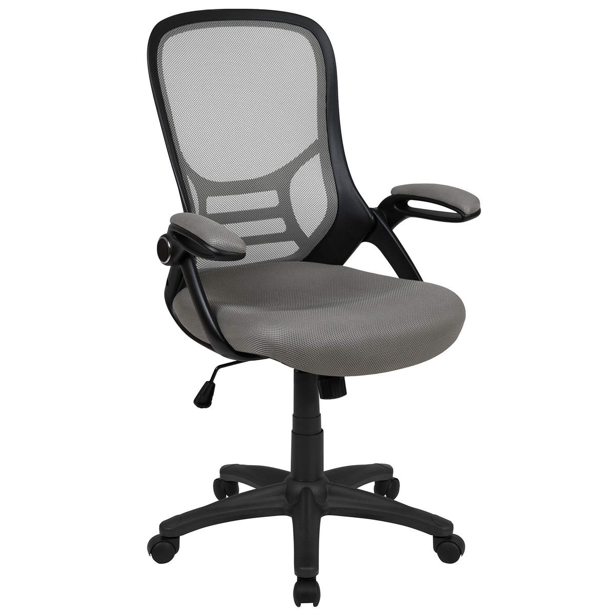Flash Furniture Light Gray / Set of 1 / Contemporary Home Office Desk Chairs