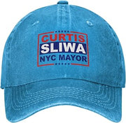 Curtis Sliwa for NYC Mayor Hat New York City 2026 Election Golf Hats Retro Dad Baseball Caps