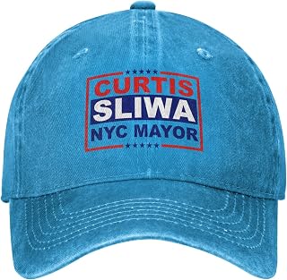 Curtis Sliwa for NYC Mayor Hat New York City 2026 Election Golf Hats Retro Dad Baseball Caps